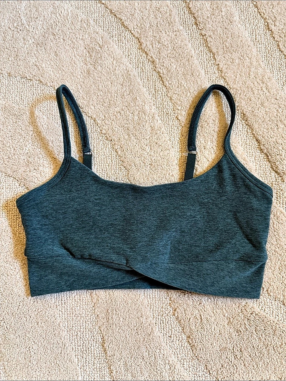 Beyond Yoga Blue/Green Sports Bra XS